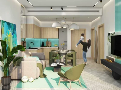 Жилой комплекс Новая резиденция Elo 3 с бассейном недалеко от Downtown Dubai, Damac Hills 2, Дубай, ОАЭ