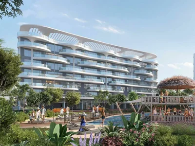 Complejo residencial Low-rise residential complex surrounded by lagoons and gardens, in the picturesque green neighbourhood of Damac Hills, Dubai, UAE