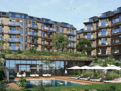 Zespół mieszkaniowy New low-rise residence with swimming pools and kids' playgrounds, Kocaeli, Turkey