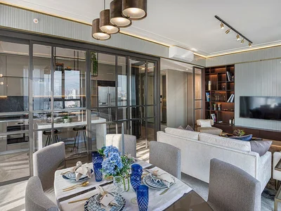 Complexe résidentiel Residential complex with park views, near the Financial center, Istanbul, Turkey
