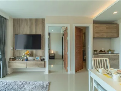 Residential complex New residence with swimming pools and gardens at 250 meters from the coast, 10 minutes walk from the international school, Phuket, Thailand