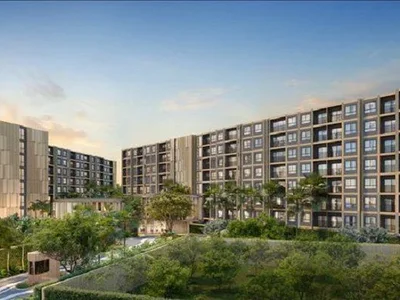 Complexe résidentiel Residential complex with a swimming pool, gardens and lounge areas, 8 minutes away from Bang Tao Beach, Phuket, Thailand