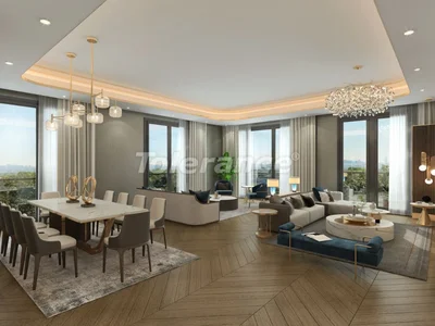Residential complex Luxury apartments in Beşiktaş, İstanbul in a modern complex with the possibility of obtaining citizenship