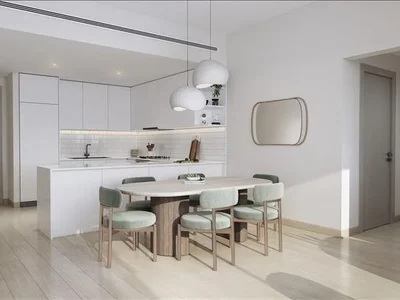 Жилой комплекс Новая резиденция Ghaff Land с бассейном недалеко от аэропорта, Dubai Studio City, Дубай, ОАЭ