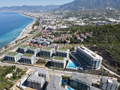 Wohnanlage Fertige Wohnungen vom Bauträger 1+1, 2+1, 3+1 in Konak, Alanya in einer Anlage mit Hotelinfrastruktur