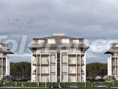 Wohnanlage Moderne Wohnungen 1+1, 2+1, Duplex 2+1 und Duplex 3+1 in Oba, Alanya, vorteilhaft für Investitionen mit einer Ratenzahlung von bis zu 1,5 Jahren.