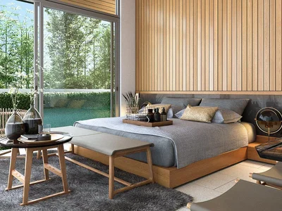 Zespół mieszkaniowy New complex of villas with swimming pools and gardens close to layan Beach, Phuket, Thailand