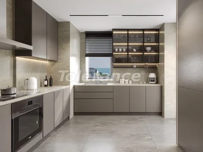 Residential complex Apartments 3+1 from the developer in Lara, Antalya in an elite complex with sea view