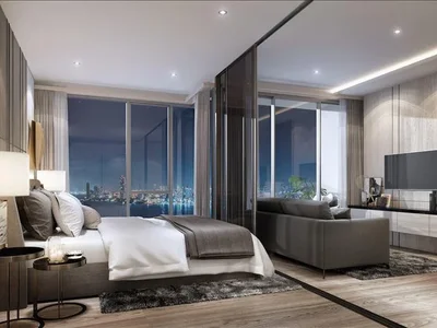 Wohnanlage High-rise residence with swimming pools and panoramic sea views, 250 meters from the beach, Pratamnak, Thailand