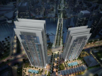 Жилой комплекс Просторные светлые апартаменты с панорамным видом в проекте Creek Gate, район Dubai Creek Harbour, ОАЭ