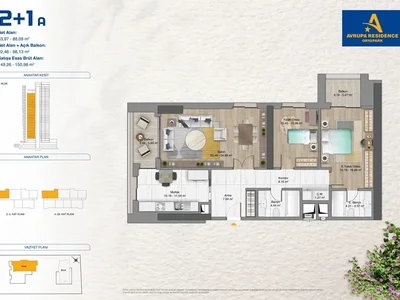 Zespół mieszkaniowy Pre-Launch! Apartments in the Avrupa Residence Oryapark complex.