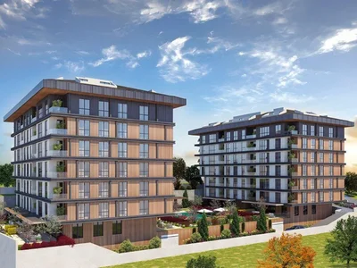 Zespół mieszkaniowy New project with a swimming pool and green areas, 5 minutes away from the coast, Istanbul, Turkey