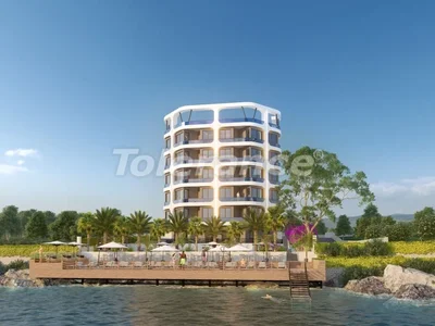 Complexe résidentiel Appartements du promoteur 1+1, 2+1 à Erdemli, Mersin avec vue sur la mer