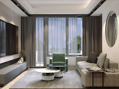 Complexe résidentiel New residential complex with a swimming pool and gardens close to a metro station, Istanbul, Turkey