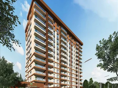 Wohnanlage New residence with a fitness room and kids' playgrounds in the center of Istanbul, Turkey