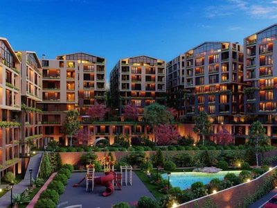 Wohnanlage New residence with a green area, a swimming pool and a kids' club, Istanbul, Turkey