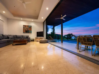 Residential complex Complex of furnished villas with swimming pools close to Lamai Beach, Samui, Thailand