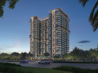 Жилой комплекс Новый комплекс апартаментов с собственными бассейнами Sky Views в развитом районе IMPZ (Dubai Production City), Дубай, ОАЭ