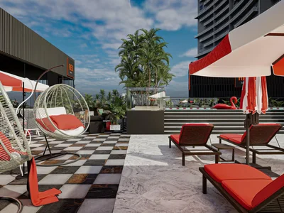 Residential complex Residence with a swimming pool, a restaurant and a roof-top bar, Izmir, Turkey