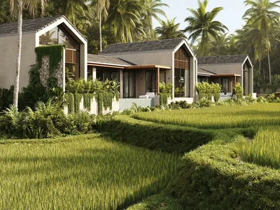 Residential complex New residential complex of first-class villas in Ubud, Bali, Indonesia