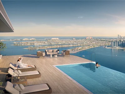 Apartamentowiec Apartamenty z Panoramicznym Widokiem na Morze i Ratami w Dubai Harbour