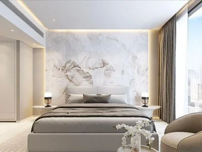 Complejo residencial New complex of furnished apartments Guzel Tower with a swimming pool and a spa, JVT, Dubai, UAE