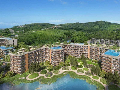 Zespół mieszkaniowy Stylish new apartments surrounded by greenery and sea, Laguna Phuket, Thailand