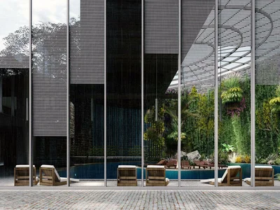 Wohnanlage Apartments with spacious balconies and terraces, with views of the sea, city, park and forest, Istanbul, Turkey
