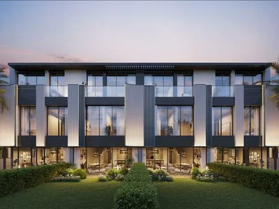 Жилой комплекс Новый комплекс таунхаусов Watercrest с бассейнами, Meydan, Дубай, ОАЭ