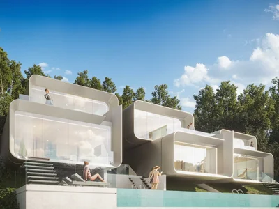Complexe résidentiel Modern townhouses in a first-class residential complex, Muang Phuket, Thailand