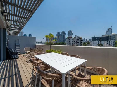 Dzielnica mieszkaniowa Superbe mini penthouse rue yehuda hamaccabi pres du parc