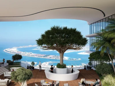 Wohnanlage New high-rise residence Seahaven Tower B with a swimming pool and a health center, Dubai Marina, Dubai, UAE