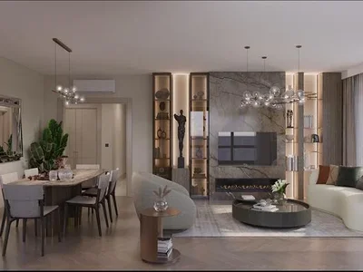Wohnanlage New residence with swimming pools and a fitness center close to a highway and a metro station, Istanbul, Turkey