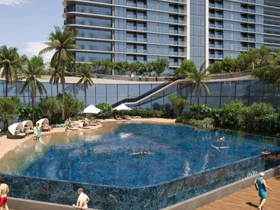Wohnanlage New residence Beverly Grande with a swimming pool, restaurants and a school, Motor City, Dubai, UAE