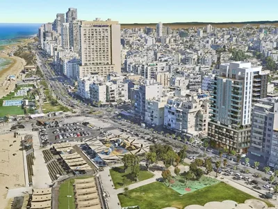 Quartier résidentiel Presale - projet la riviera 1ere ligne de mer a bat yam - conditions negociees agence