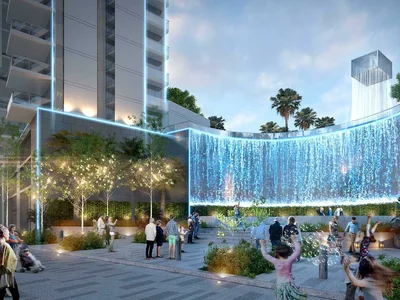 Complexe résidentiel New residence Golf Gate with swimming pools and a golf club in the prestigious area of DAMAC Hills, Dubai, UAE