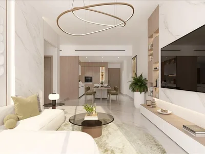 Жилой комплекс Новый проект Aark Terraces с бассейном и подземной парковкой, Dubai Land Residential Complex, Дубай, ОАЭ