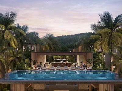 Zespół mieszkaniowy Residential complex with swimming pools and parks at 50 meters from Bang Tao Beach, Phuket, Thailand