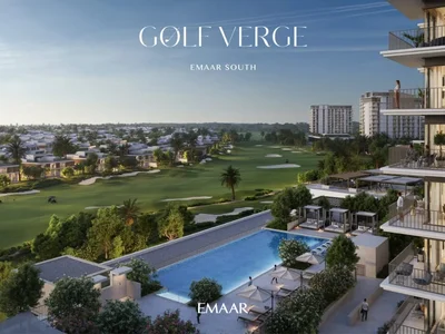 Zespół mieszkaniowy Golf Verge by Emaar zizn u golf pola v Emaar SouthSovremennye 1 3 komnatnye kvartiry ot Emaar