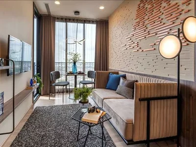 Complexe résidentiel High-riser residence with swimming pools and a picturesque view, Bangkok, Thailand