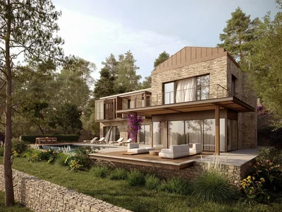 Residential complex New residence with a private beach and a spa close to the center of Bodrum, Turkey