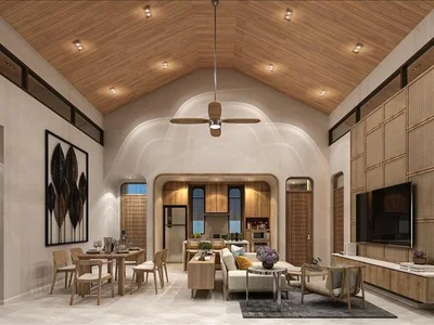 Residential complex Complex of villas with swimming pools in a luxury residential area, Phuket, Thailand