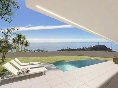 Villa Geräumige Villa in Benalmadena mit malerischem Meerblick