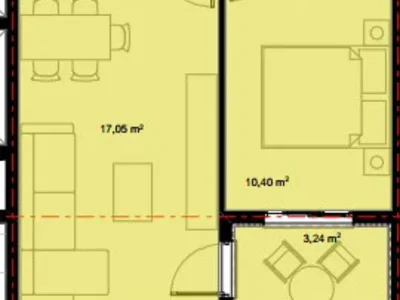 Wohnviertel Stan 43 m² na Prodaju – Stari Aerodrom, Podgorica