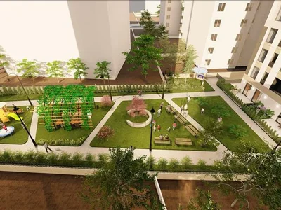 Zespół mieszkaniowy New residence with a lounge area near a metro station, Istanbul, Turkey