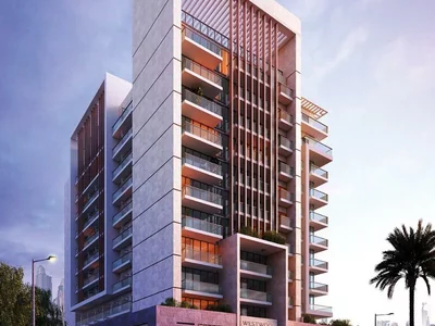 Жилой комплекс Новая резиденция Westwood от Prescott, с бассейном и йога-студией, рядом со станцией метро, Al Furjan, Дубай, ОАЭ