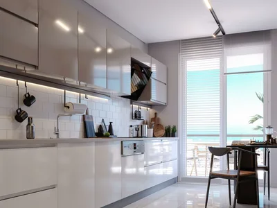 Zespół mieszkaniowy Apartment with panoramic views of the sea, city and Princes' Islands, Pendik, Istanbul, Turkey