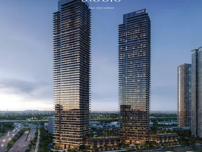 Zespół mieszkaniowy High-rise residential complex Albero with first-class infrastructure in the Dubai Creek Harbor area, UAE