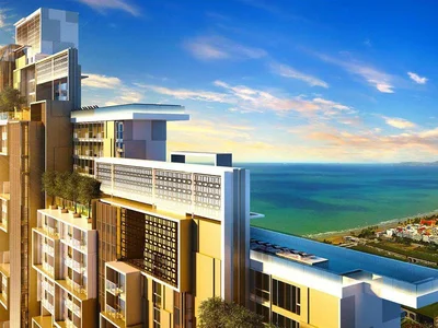 Residential complex Luxury high-rise complex in the heart of Jomtien Beach, Pattaya, Thailand