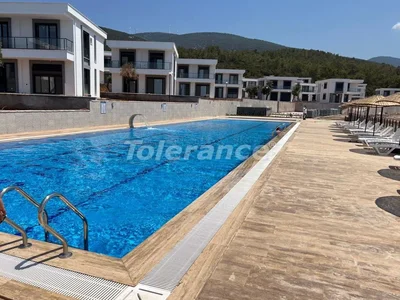 Wohnanlage Sekundäre Wohnungen in Akbük, Didim in einer Anlage mit Meerblick
